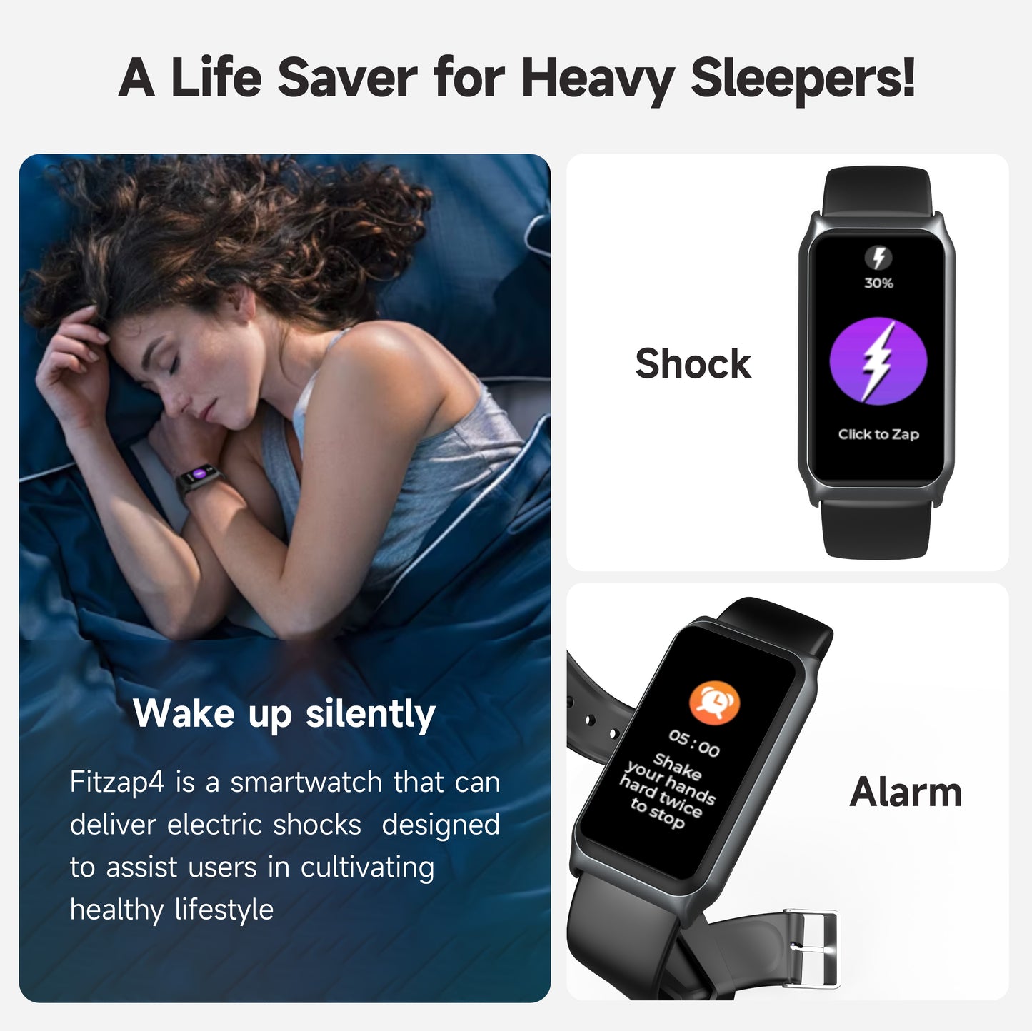 FitZap Electric shock watch
