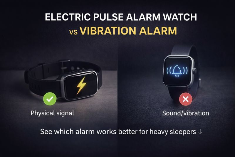 Electric Pulse Alarm Watch vs Vibration Alarm: Which One Works Better ...