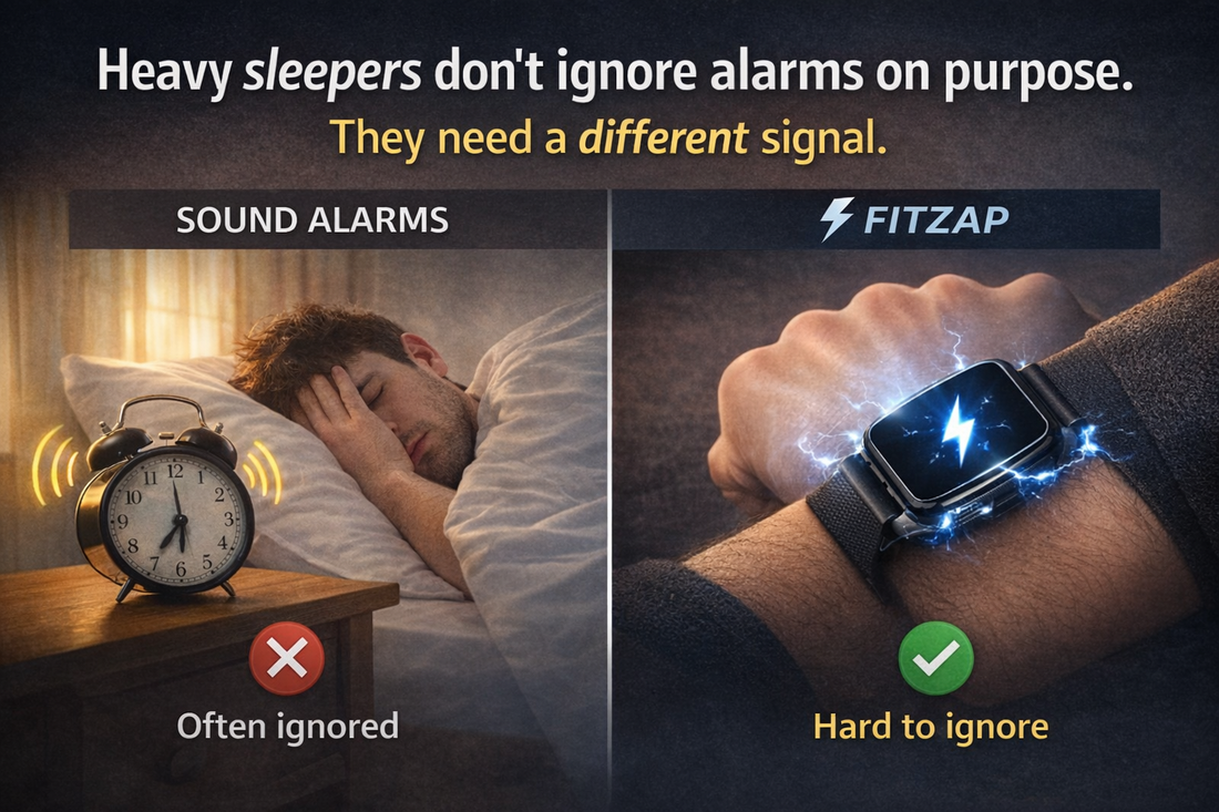 Fitzap Alarm for Heavy Sleepers: The Wake-Up Solution That Works