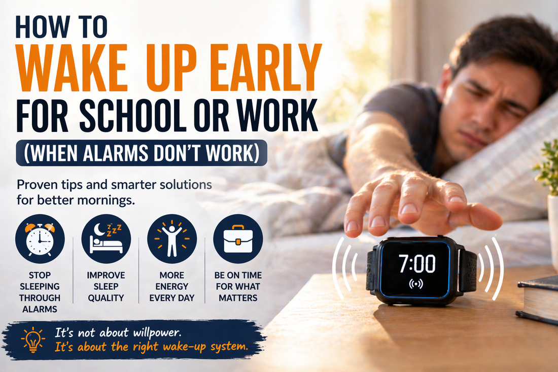 How to Wake Up Early for School or Work (When Alarms Don’t Work)