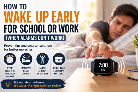 How to Wake Up Early for School or Work (When Alarms Don’t Work)