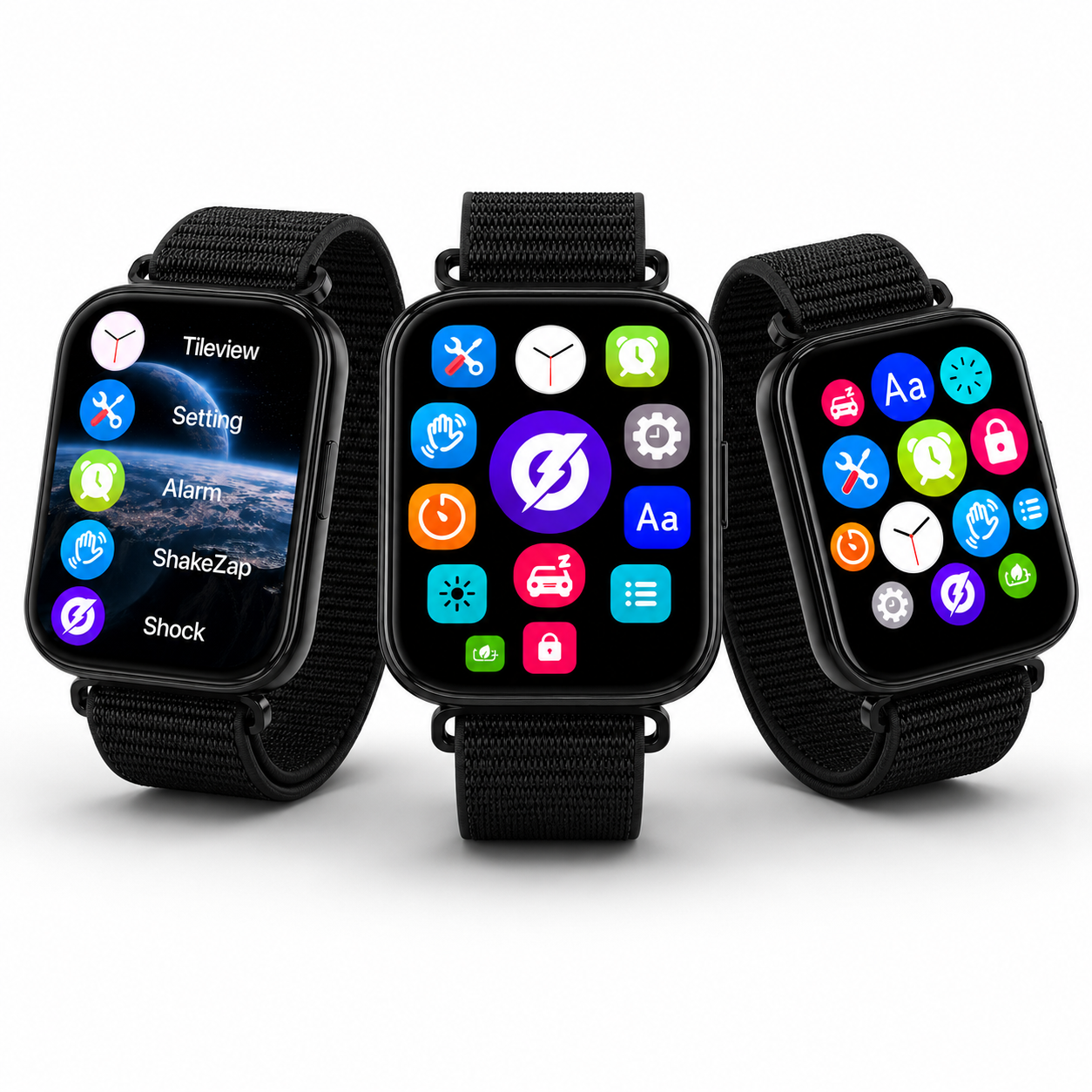Fitzap5 Electric Shock Alarm Watch for Heavy Sleepers
