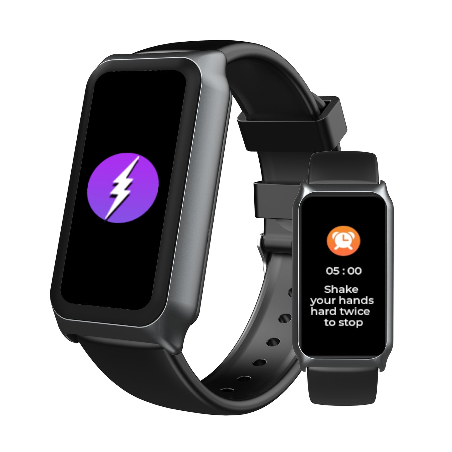 Fitzap4 electric shock watch front view